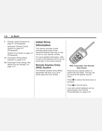 chevrolet cruze 2012 owners manual